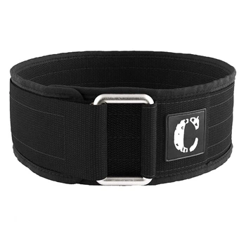 Пояс атлетический для тренировок Contraband Black Label 4010 4-Inch Nylon Weight Lifting Belt (Черный) XL
