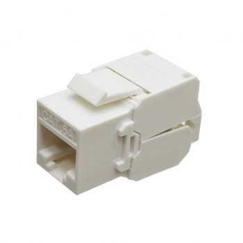 Модуль KeyStone RJ45 UTP, кат. 6A, безінструментний, Slim, LW