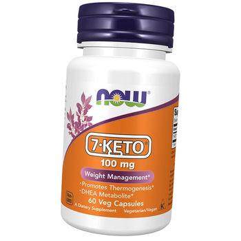 7-Кето ДГЕА, 7-Keto 100 DHEA, Now Foods 60вегкапс (02128016) – фото ...