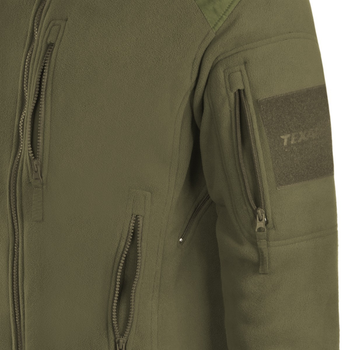 Тактична Військова Куртка Флісова Polar Texar Husky Olive L