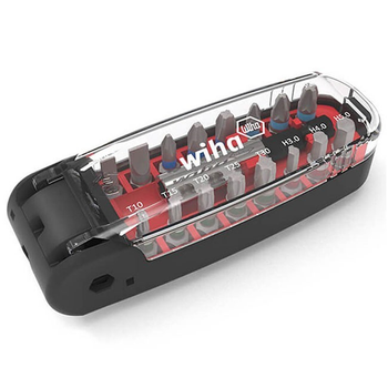 Викрутка з Набором Насадок Xiaomi Wiha Crocodile Mouth Set Bit 17-in-1 Kit Black