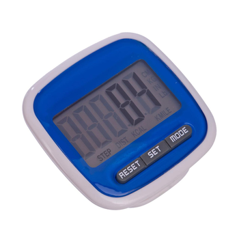 Счетчик шагов калорий шагомер электронный для бега спорта тренировок на пояс с клипсой SP-Sport (2979)