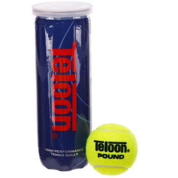 Мячи для большого тенниса Teloon Pound Action 828003 3 мяча в вакуумной упаковке
