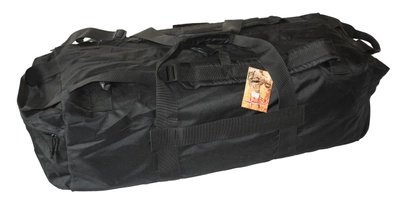 Тактична міцна сумка рюкзак 75 літрів. Експедиційний баул. Чорний. ВСУ полювання спорт туризм риболовля 177 SV