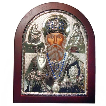 Икона подарочная Святой Николай 19,7х1,5х25 см. 5501231