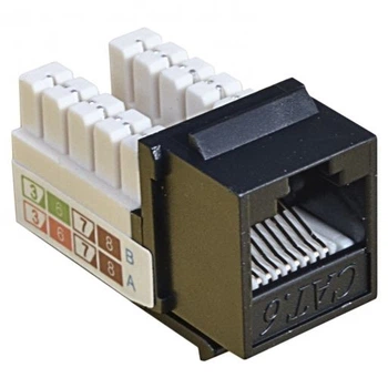Модуль KeyStone RJ45 UTP, кат.6, 110, Slim, W-16,6 мм