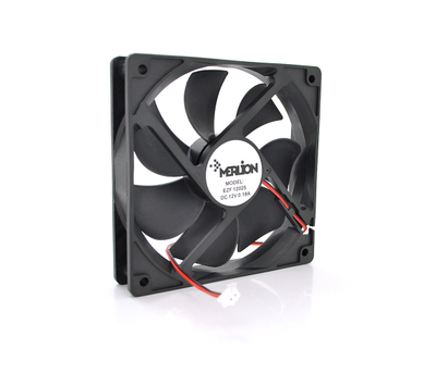 Кулер корпусний Merlion 12025 DC sleeve fan 2 pin - 120*120*25мм, 1100 об - хв