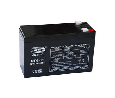 Аккумуляторная батарея OUTDO AGM OT 12-9 12V 9Ah ( 151 х 65 х 100 ), Q10