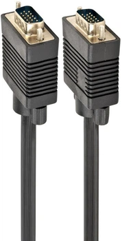 Cablexpert Premium VGA HD15M - HD15M 10m 2 pierścienie ferrytowe (CC-PPVGA-10M-B)