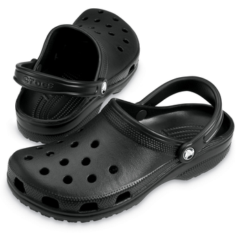 Сабо Crocs Classic Clog 46-47 р 29.2-29.7 см Чорні 10001-M12/W14 Black