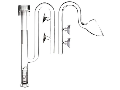 Скляні трубки AQUA-TECH Lily Pipe Skimmer Set для зовнішнього фільтра з функцією скімера (Inflow+Outflow) 17 мм (G-LPSK-17)