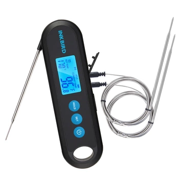 BBQ термометр Inkbird IHT-2PB цифровий із Bluetooth, вбудований та 2 виносні щупи