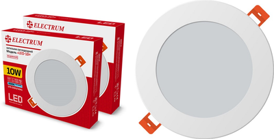 Светильник потолочный ELECTRUM LED LEO 10W 4000K (B-LD-0736-2) 2 шт