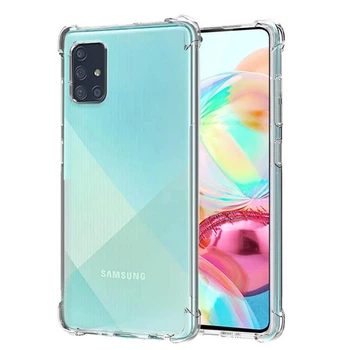 TPU чехол Epic Ease с усиленными углами для Samsung Galaxy A71 Бесцветный (прозрачный) Без бренда