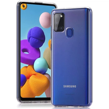 TPU чехол Epic Transparent 1,0mm для Samsung Galaxy A21s Бесцветный (прозрачный) Без бренда