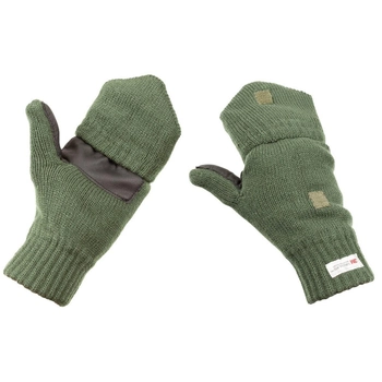 Вязаная перчатка/варежка "кулак", MFH, олива, 3M ™ Thinsulate ™, M