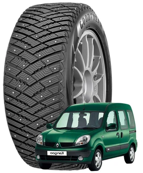GoodYear UltraGrip Ice Arctic 175/70 R14 88T XL шип - Шины Renault Kangoo I 1997 - 2009