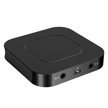 Bluetooth аудио ресивер + трансмитер BT-13 RX/TX с встроенным аккумулятором Чёрный