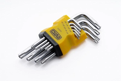 Набор ключей Сила, Torx, CrV, короткие 9 шт. (202510)