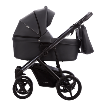 Детская универсальная коляска 2 в 1 Bebetto Pascal Premium Class Dark 02