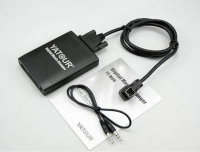 Адаптер Yatour YT-M06 для магнитол Suzuki Clarion USB AUX SD MP3 эмулятор CD чейджера Ятур