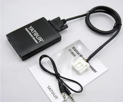 Адаптер Yatour YT-M06 для магнитол Mazda 3 6 RX8 MAZ1 USB AUX SD MP3 эмулятор CD чейджера Ятур