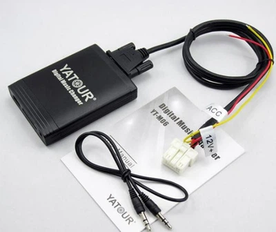 Адаптер Yatour YT-M06 для магнитол Nissan USB AUX SD MP3 эмулятор CD чейджера Ятур Almera Murano Navara Note Pathfinder Patrol Qashqai Xtrail Primera Teana