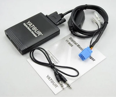 Адаптер Yatour YT-M06 для магнитол Citroen RD3 USB AUX SD MP3 эмулятор CD чейджера Ятур