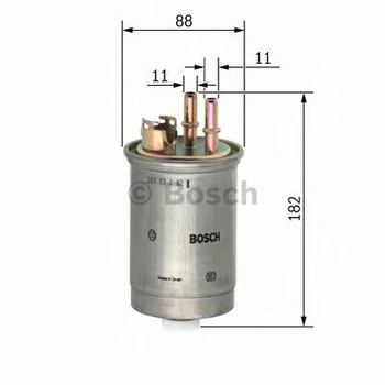 Фильтр топл. дизель FIAT DOBLO, PUNTO (пр-во Bosch) 0450906452 Bosch (0450906452)