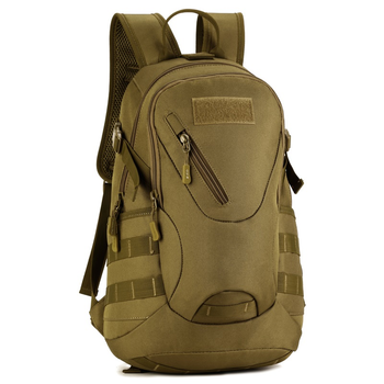 Рюкзак тактичний військовий Protector plus S423 20л із системою Molle coyote brown