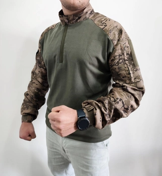 Тактическая рубашка UBACS LeRoy цвет – мультикам+олива (48)