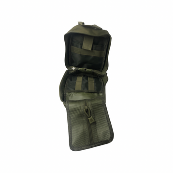 Военная тактическая медицинская сумка с функцией быстрого съема Neris TA-A1 Оливковая
