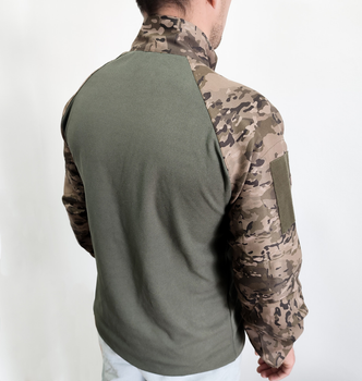 Тактическая рубашка UBACS LeRoy цвет – мультикам+олива (52)