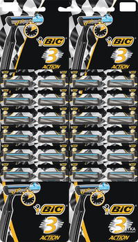 Бритва BIC 3 Action 24 шт