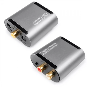 Конвертер звука из цифрового в аналоговый Digital to analog Audio SP-HDC17 металлический