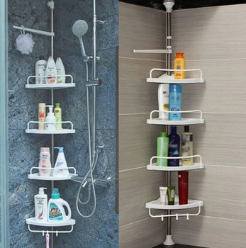 Кутова полку у ванну кімнату Multi Corner Shelf Стійка Стелаж RT-77