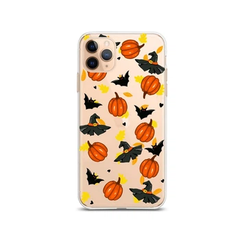 Силиконовый чехол для iPhone 11 Хэллоуин