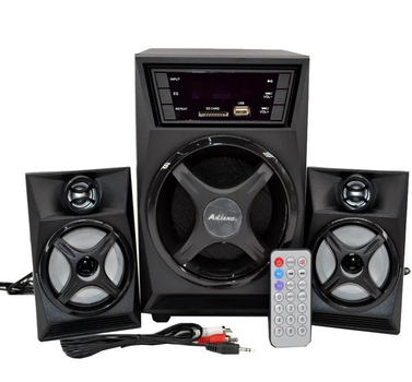 Акустична система з сабвуфером USBFM-F32DC-DT