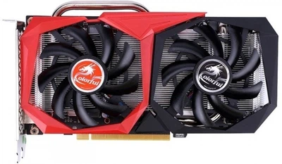 Видеокарта GTX 1660 6GB Colorful Tomahawk GDDR5 (192bit) (1785/8000) (DVI, HDMI, DisplayPort) (GTX 1660 NB 6G-V) Refurbished