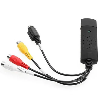 USB карта видеозахвата EasierCap оцифровка 3xRCA S-Video (1204)