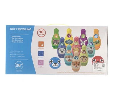 Боулинг Soft Bowling кегли с животными 189H