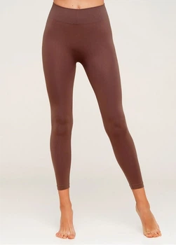 Легінси безшовні жіночі з мікрофібри Giulia Leggings model 2 Deep Taupe L/XL Коричневий