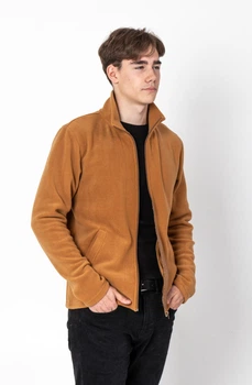 Кофта мужская флисовая TvoePolo XXL Горчица (7158-27xxl)
