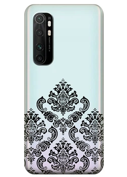 Прозрачный силиконовый чехол iSwag для Xiaomi Mi Note 10 Lite с рисунком Мандала (KS3526)