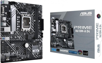 Материнская плата Asus Prime H610M-A D4 Socket 1700