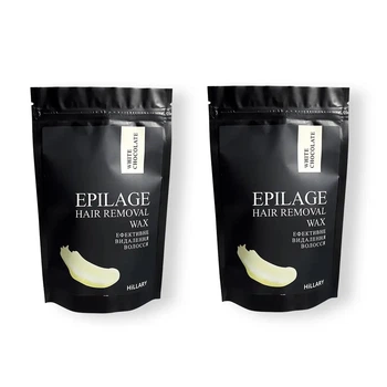 Гранулы для эпиляции Hillary Epilage White Chocolate + Гранулы для эпиляции White Chocolate ПОДАРОК K-11-435