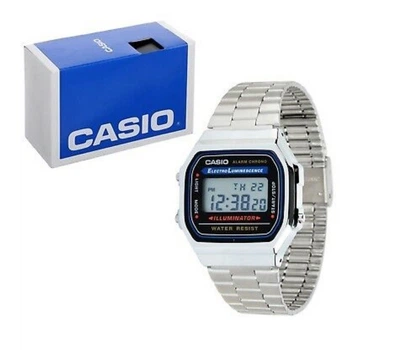 Чоловічий годинник Casio A-168WA-1WCR