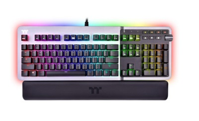 Клавіатура Thermaltake Argent K5 RGB/mechanica RGB/Cherry Silver (GKB-KB5-SSSRUK-01)