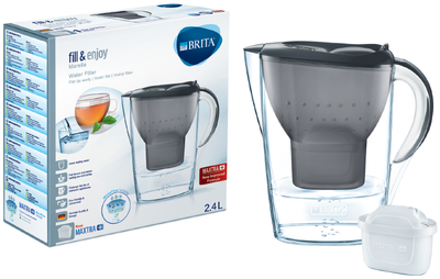 Фильтр-кувшин Brita Marella Memo MX 2.4 л графит