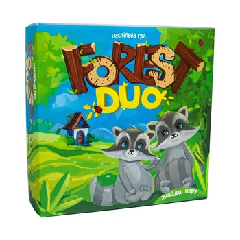 Игра настольная Стратег Forest Duo Найди пару (укр) (30867)